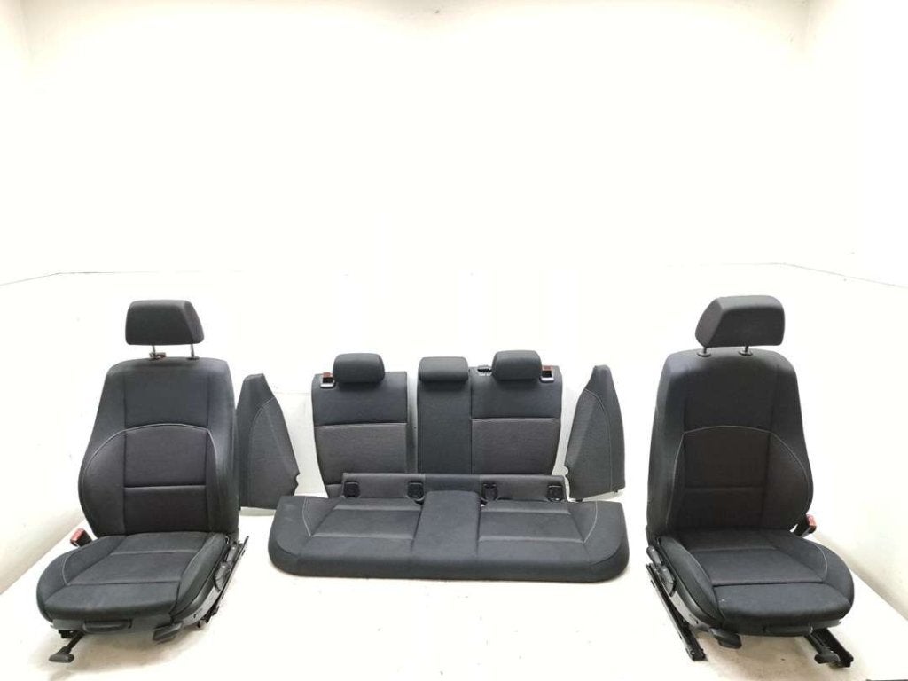 BMW 1-Serie E87 bekleding set sport stoelen zwart interieur, Niet ingevuld, Gebruikt, Niet ingevuld, Ophalen of Verzenden