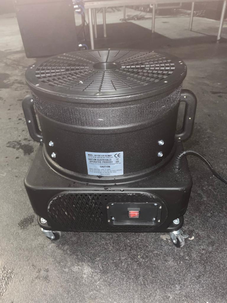 AD-03 E A10 Blower - Krachtige Ventilator op Wielen, Ophalen, Zo goed als nieuw, Vloerventilator
