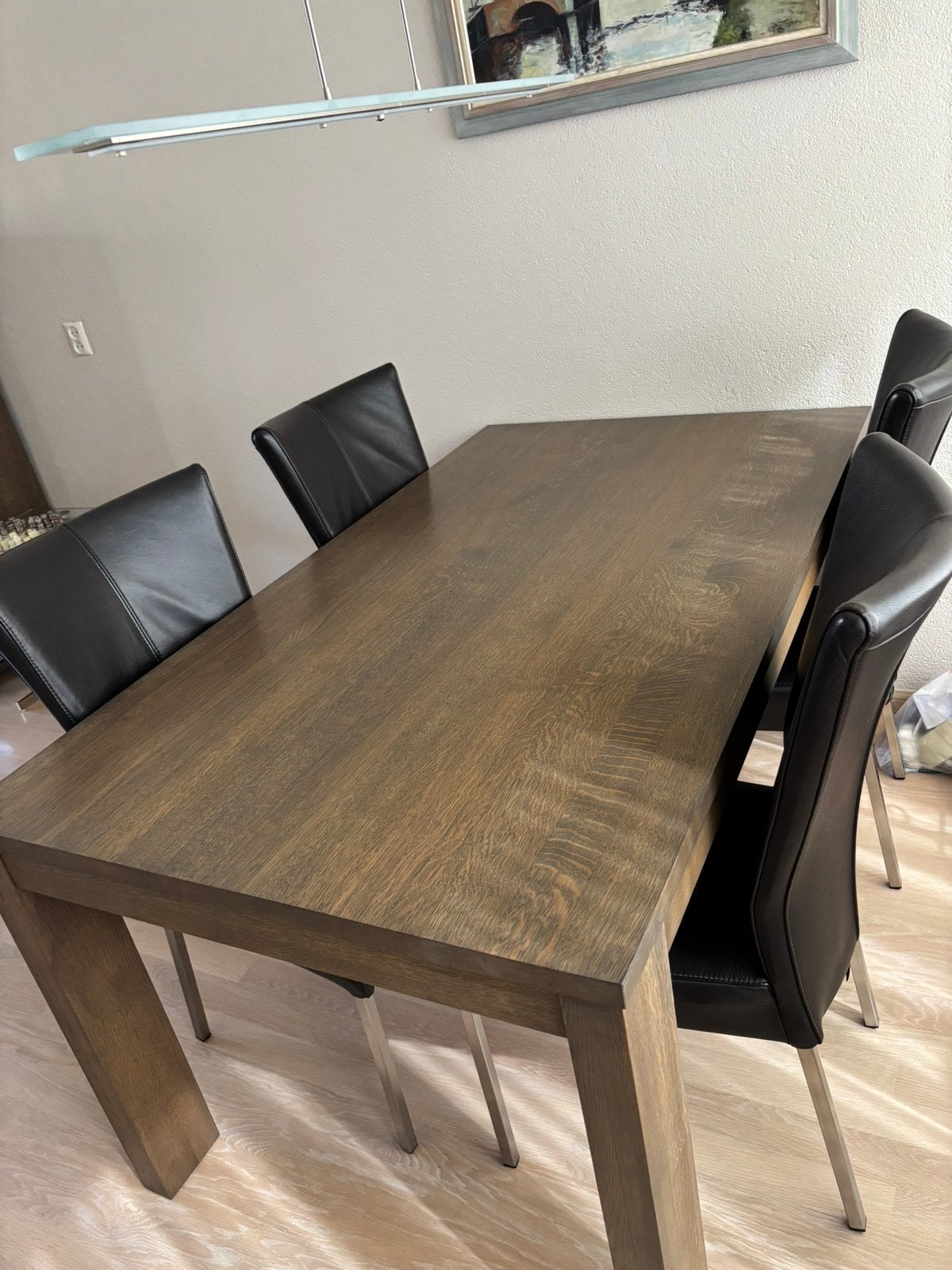 Uitschuiftafel Monza 160x90 + 54 cm uitschuif, Ophalen, 50 tot 100 cm, Vijf personen of meer, 150 tot 200 cm