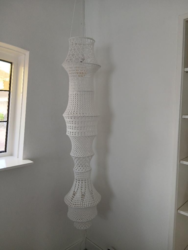Handgehaakte visnetlamp, Ophalen of Verzenden, Nieuw, Stof, 75 cm of meer