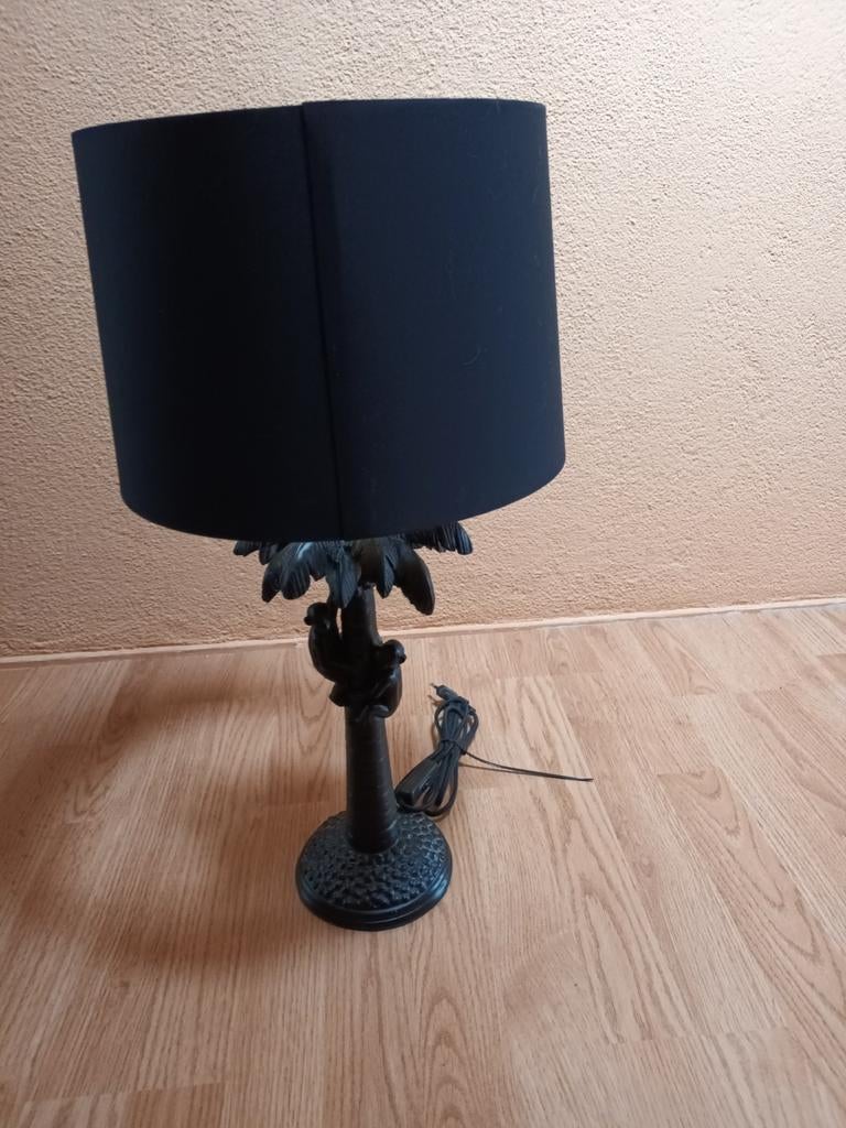 Grote tafellamp met apen, Ophalen of Verzenden