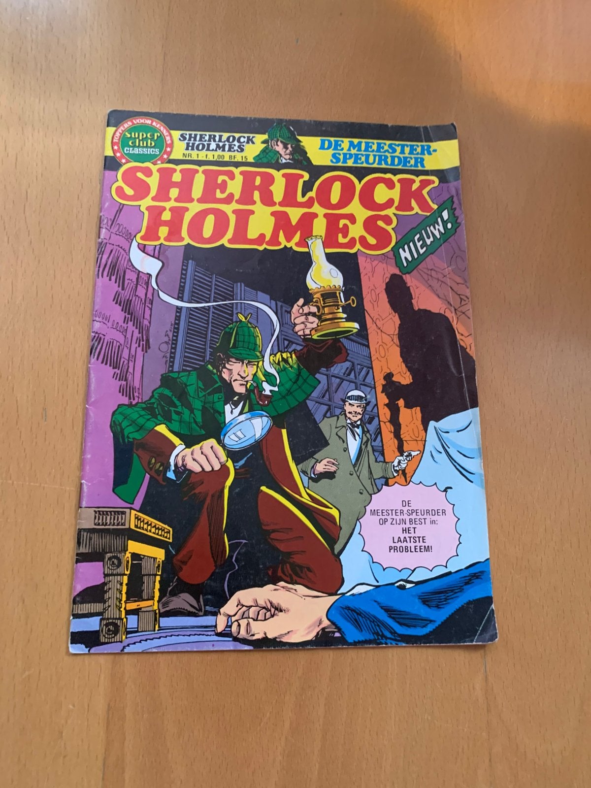 Sherlock holmes, Eén stripboek, Ophalen of Verzenden