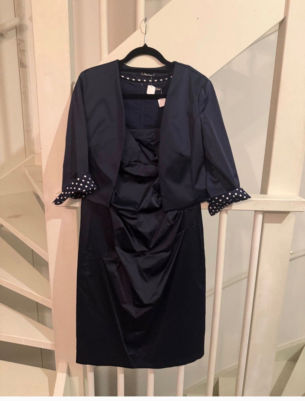 Vera Mont cocktailjurk met jasje, Kleding | Dames, Jurken, Maat 38/40 (M), Blauw, Nieuw, Ophalen of Verzenden