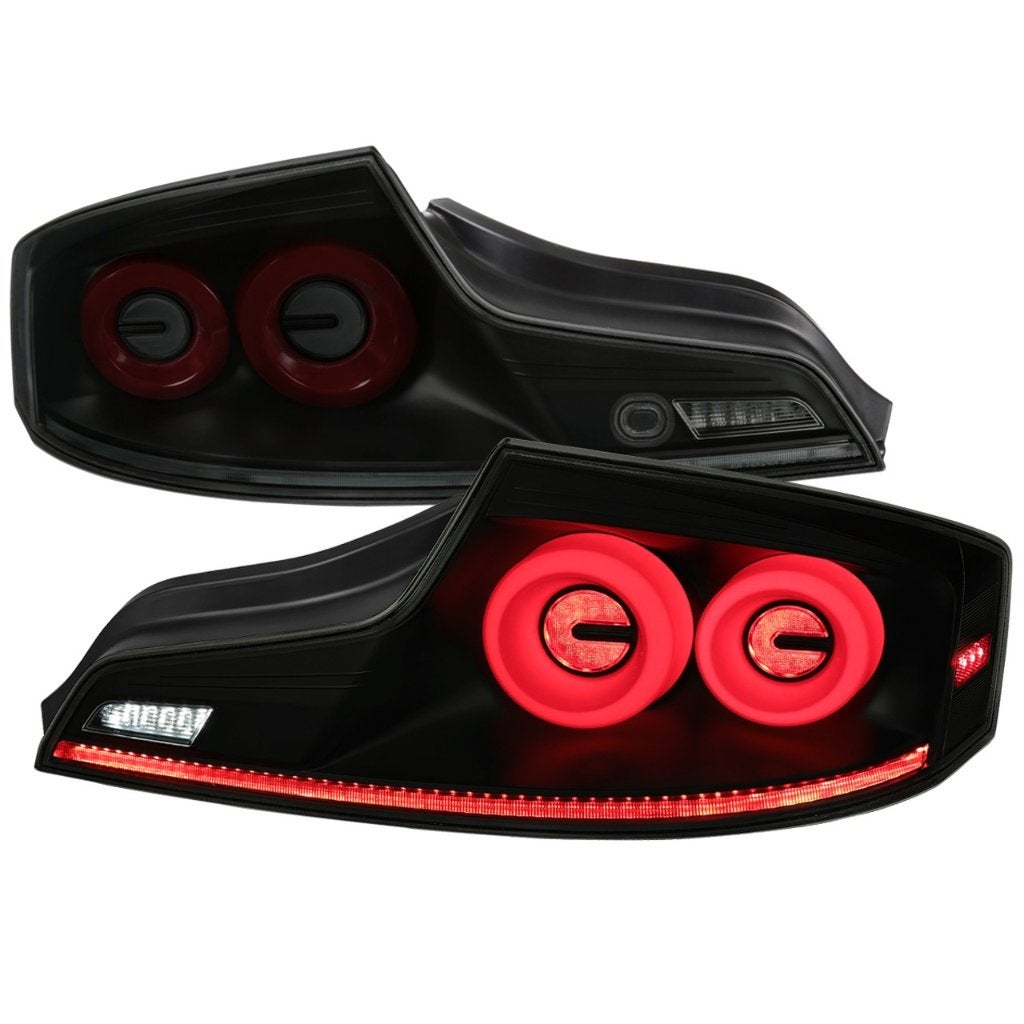 Spec-D Tuning achterlichten zwart - Infiniti G35 Coupe 03-07, Ophalen of Verzenden