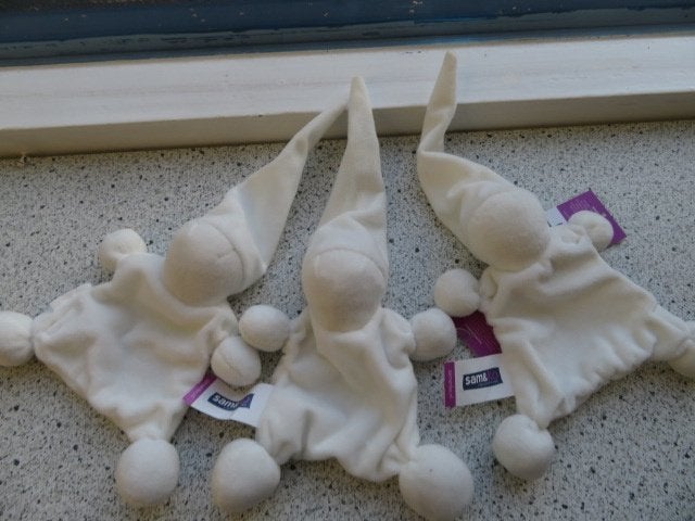 Wit Spookje SAM & KO tutteldoekje spookpopje Kids Marketeers, Overige typen, Nieuw, Ophalen of Verzenden, Met label