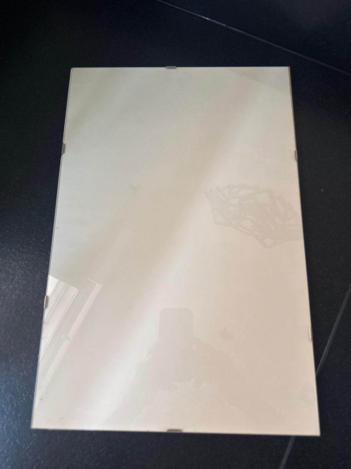 Eenvoudige Fotolijst witte achtergrond 30x45 cm, Ophalen, Wit, Hangend, Fotolijst