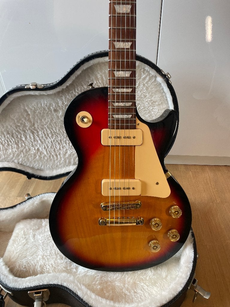 Gibson Les Paul Studio Gem Topaz 1996 - P90s - Zeldzaam, Muziek en Instrumenten, Snaarinstrumenten | Gitaren | Elektrisch, Ophalen of Verzenden