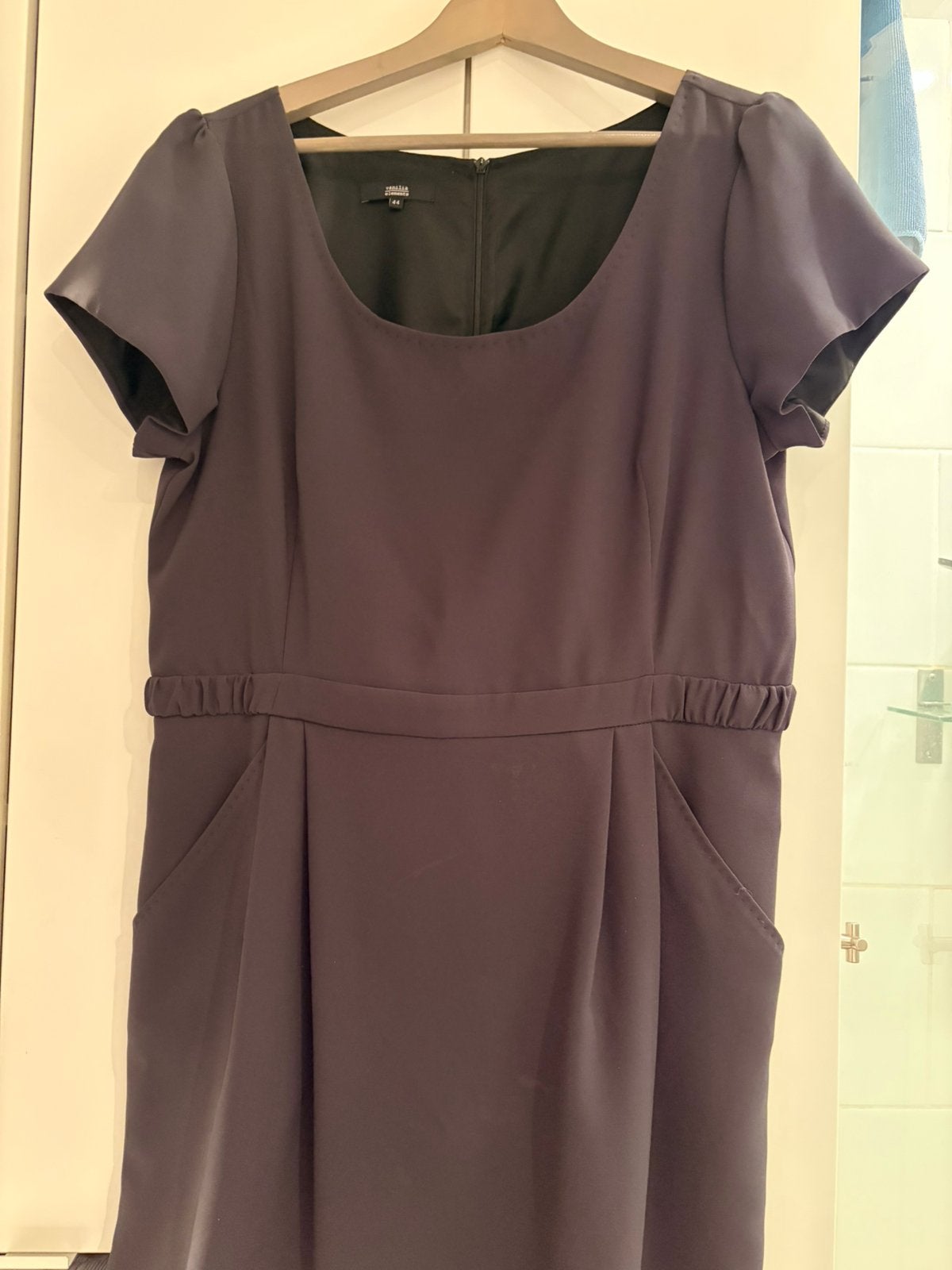Mooi jurkje van Vanilia Elements maat 44, Kleding | Dames, Blauw, Maat 42/44 (L), Ophalen of Verzenden, Zo goed als nieuw