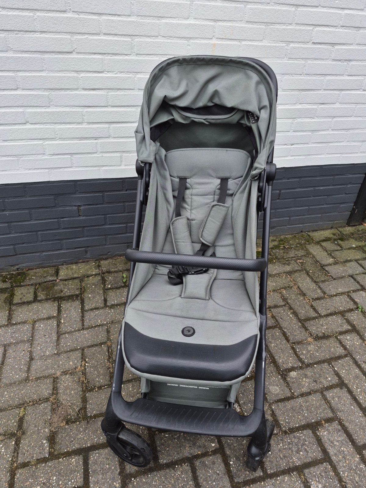 Qute Q-Step 4 buggy - Groen - Compact en verstelbaar, Ophalen, Gebruikt, Overige merken, Verstelbare rugleuning