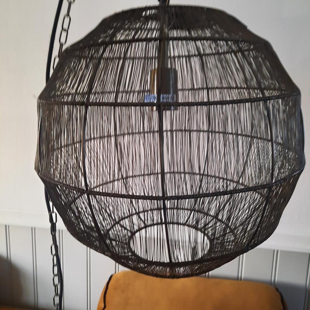 Nieuw :PTMD Hanglamp brons bruin, Huis en Inrichting, Lampen | Hanglampen, Ophalen of Verzenden, Nieuw, Minder dan 50 cm