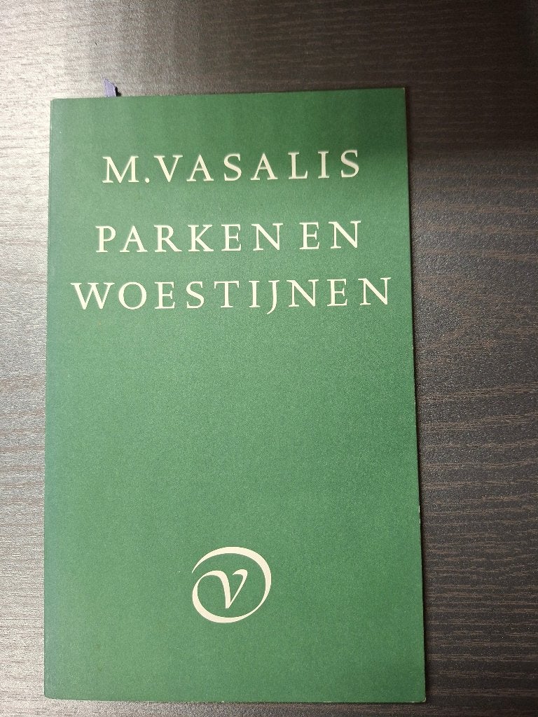 Boek 'parken en woestijnen' van M. Vasalis, Boeken, Ophalen of Verzenden, Zo goed als nieuw, M. Vasalis, Eén auteur