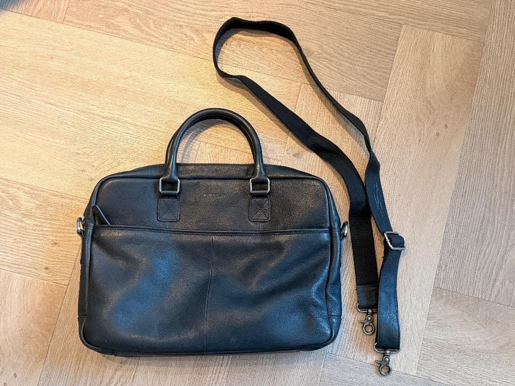 Burkely Antique Avery Laptoptas 15.6 inch Zwart, Burkely, 15 inch, Aktetas, Ophalen of Verzenden