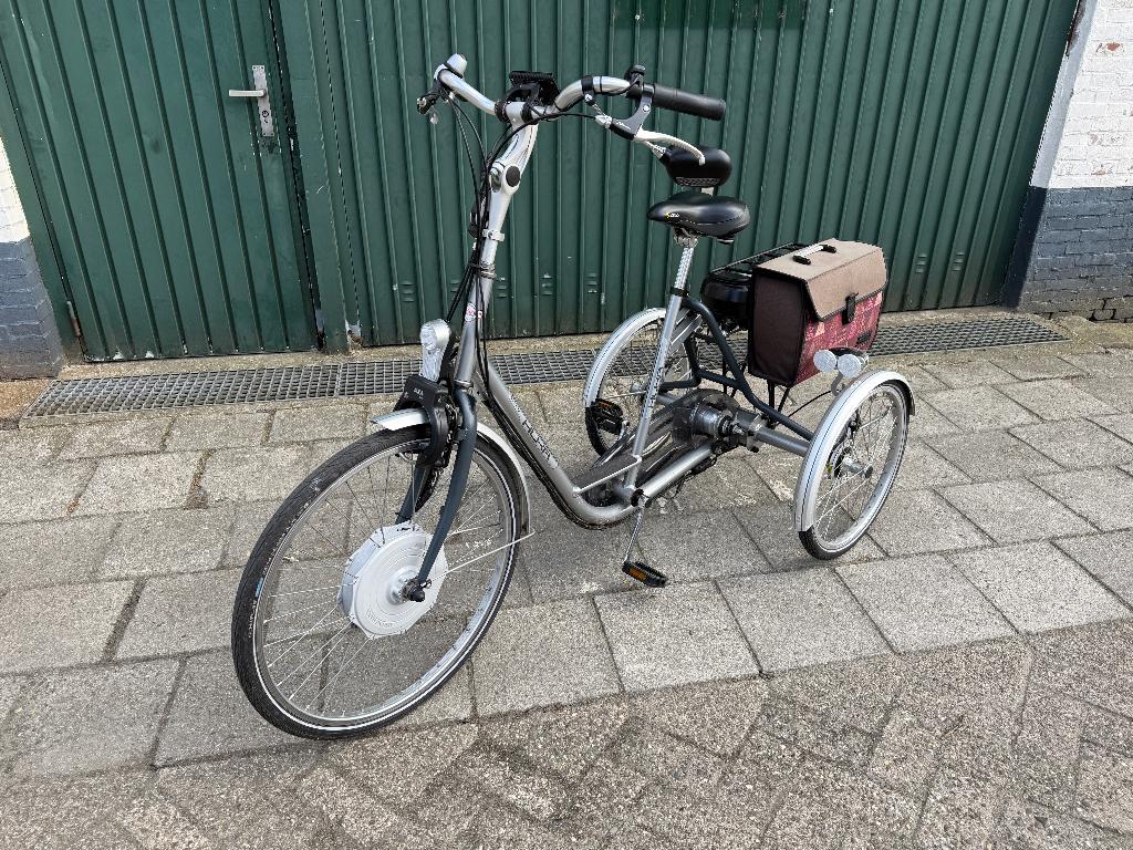 Huka city driewieler fiets | Elektrische ondersteuning!, .., Velgrem, Zo goed als nieuw, ..
