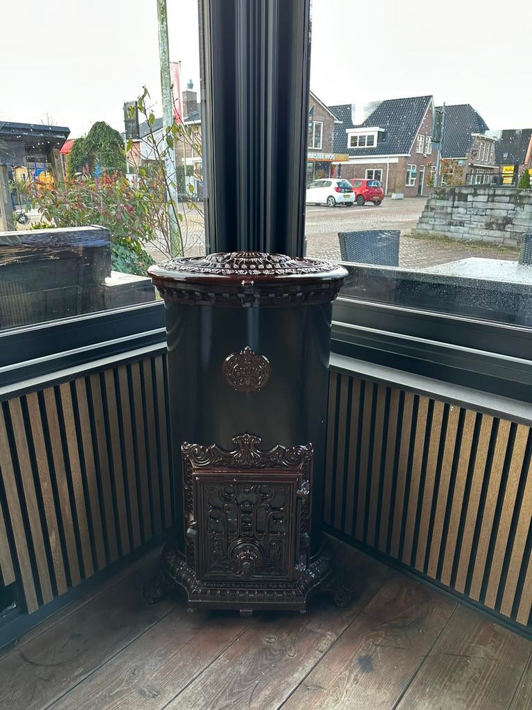 Godin gaskachel, Huis en Inrichting, Ophalen, Zo goed als nieuw, Vrijstaande haard, Gashaard