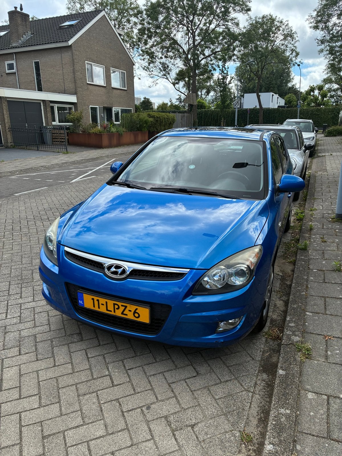 Hyundai i30 1.4 I Cvvt 5DR 2010 Blauw, Auto's, Voorwielaandrijving, 4 cilinders, 1396 cc, Blauw