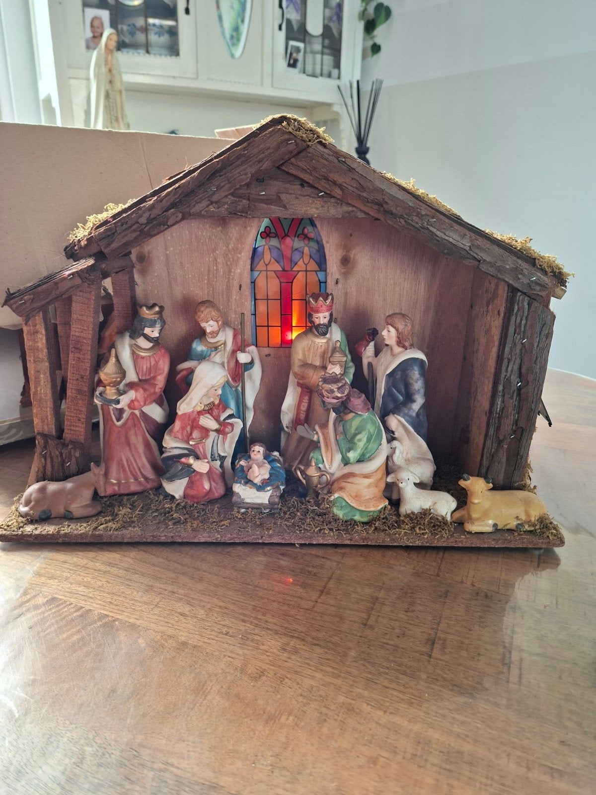 prachtige Kerstkribbe, Ophalen of Verzenden