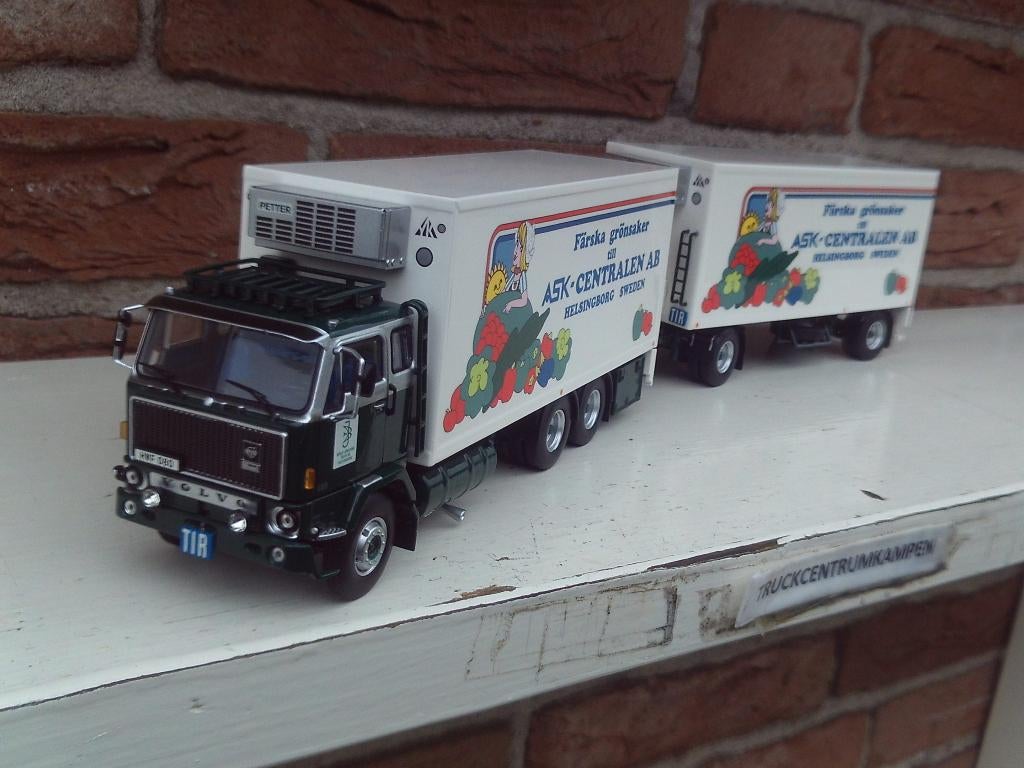 Tekno  Volvo  F89  van  Borje  Jonsson  Akeri  AB., Hobby en Vrije tijd, Modelauto's | 1:50, Ophalen of Verzenden, Nieuw, Bus of Vrachtwagen