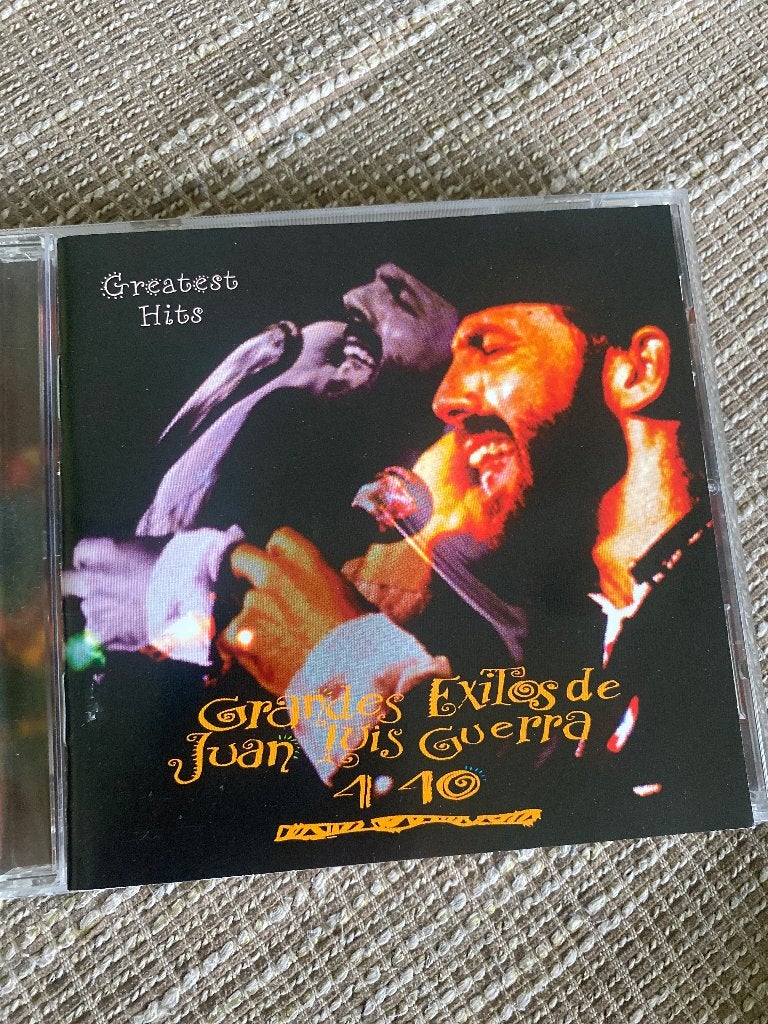 Juan Luis Guerra - Grandes Éxitos (Greatest Hits) CD, Cd's en Dvd's, Gebruikt, Overige genres, Inclusief doosje, Ophalen of Verzenden