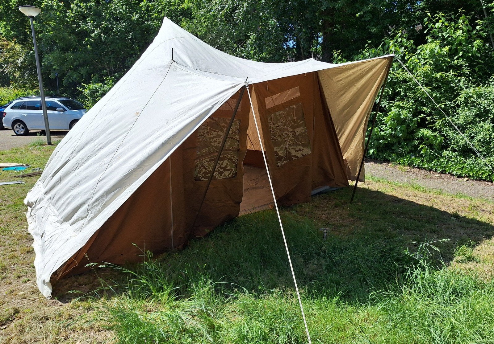 de waard tent retro vintage, Caravans en Kamperen, Ophalen, Gebruikt, Tot en met 6