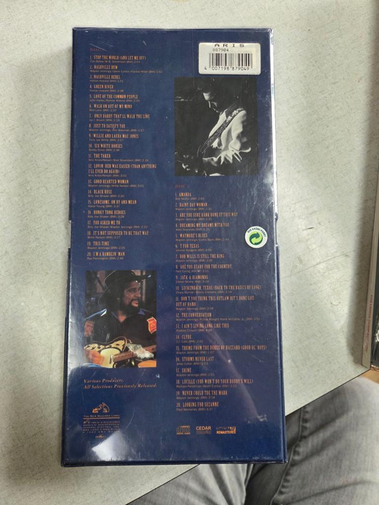 Waylon Jennings - The RCA Years (2 CD Boxset), Ophalen of Verzenden, 1990 - 1999, Nieuw in verpakking, Boxset