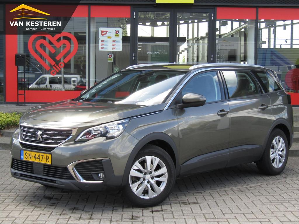 PEUGEOT 5008 1.2 PureTech 130pk Active / 7-Persoons / Trekha, Auto's, Peugeot, Keurmerk '100% Onderhouden', Gebruikt, 1199 cc