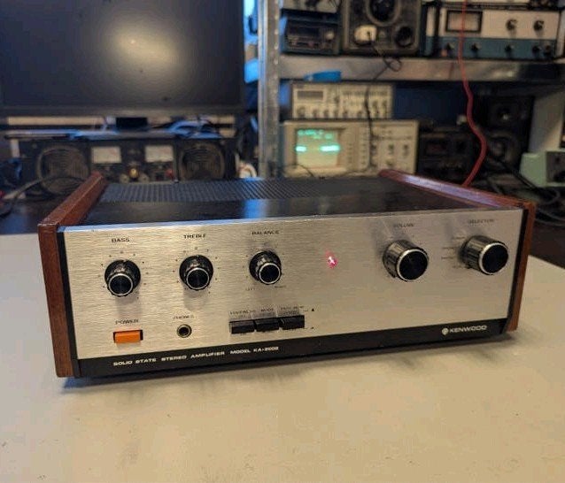 Kenwood KA-2002 versterker, Audio, Tv en Foto, Overige merken, Binnus - Edisonbaan 23, Gebruikt, Ophalen of Verzenden