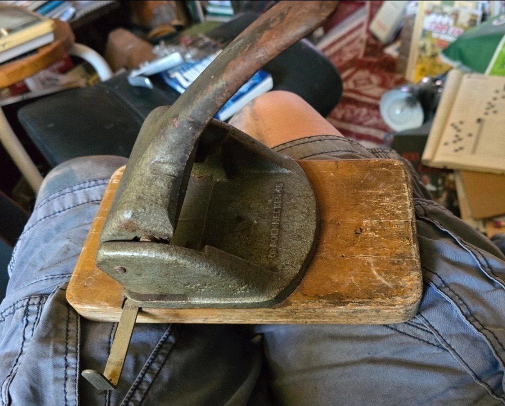 Antieke Perforator – Soennecken(Jaren20/30), Ophalen of Verzenden