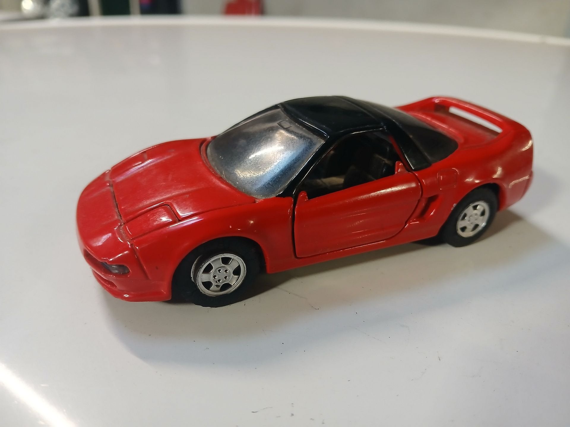 honda nsx rood yonezawa made in japan diapet modelauto, Gebruikt, -, -, Ophalen of Verzenden