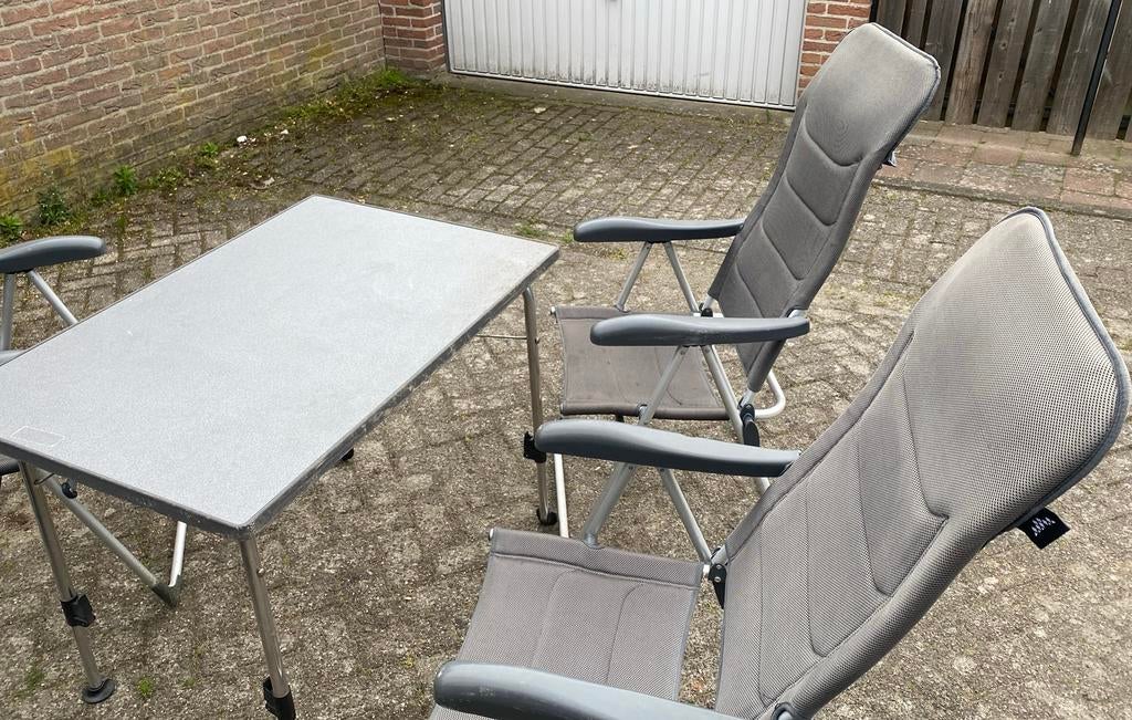 Camping stoelen en tafel (inklapbaar), Ophalen of Verzenden