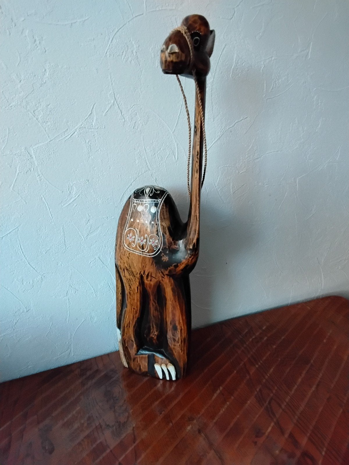 Houten dromedaris, Verzamelen, Beelden en Beeldjes, Ophalen of Verzenden, Dier