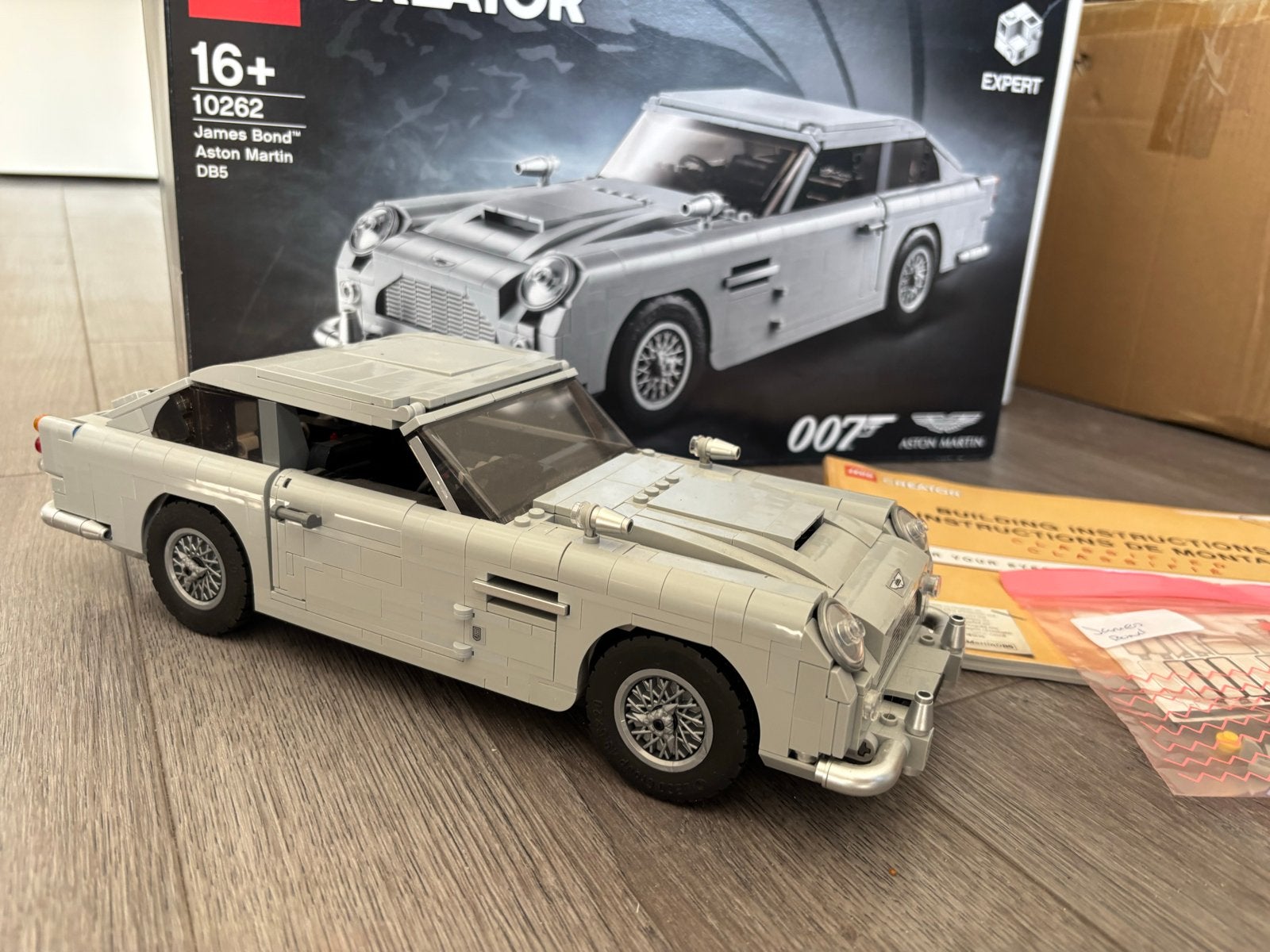 Lego Creator James Bond Aston Martin DB5 10262, Ophalen of Verzenden, Zo goed als nieuw