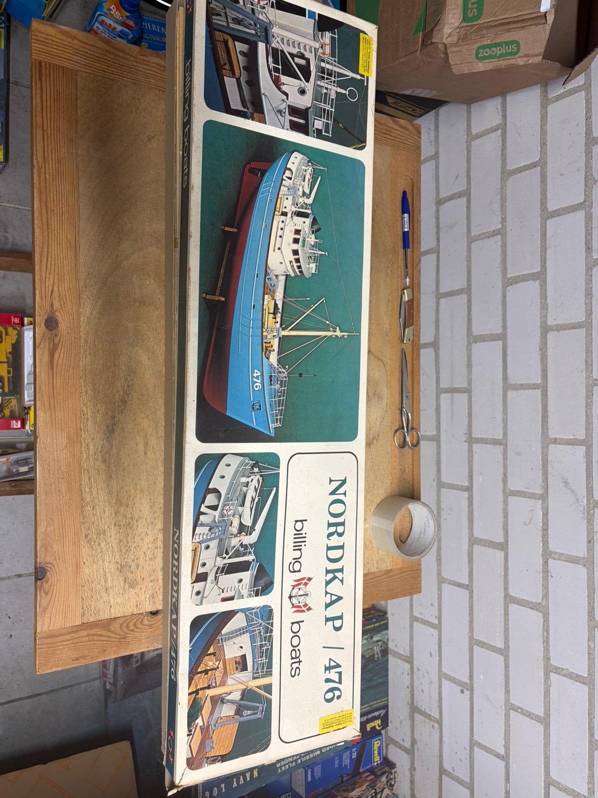 Billing boats nordkap 476, Hobby en Vrije tijd, Ophalen of Verzenden, Zo goed als nieuw