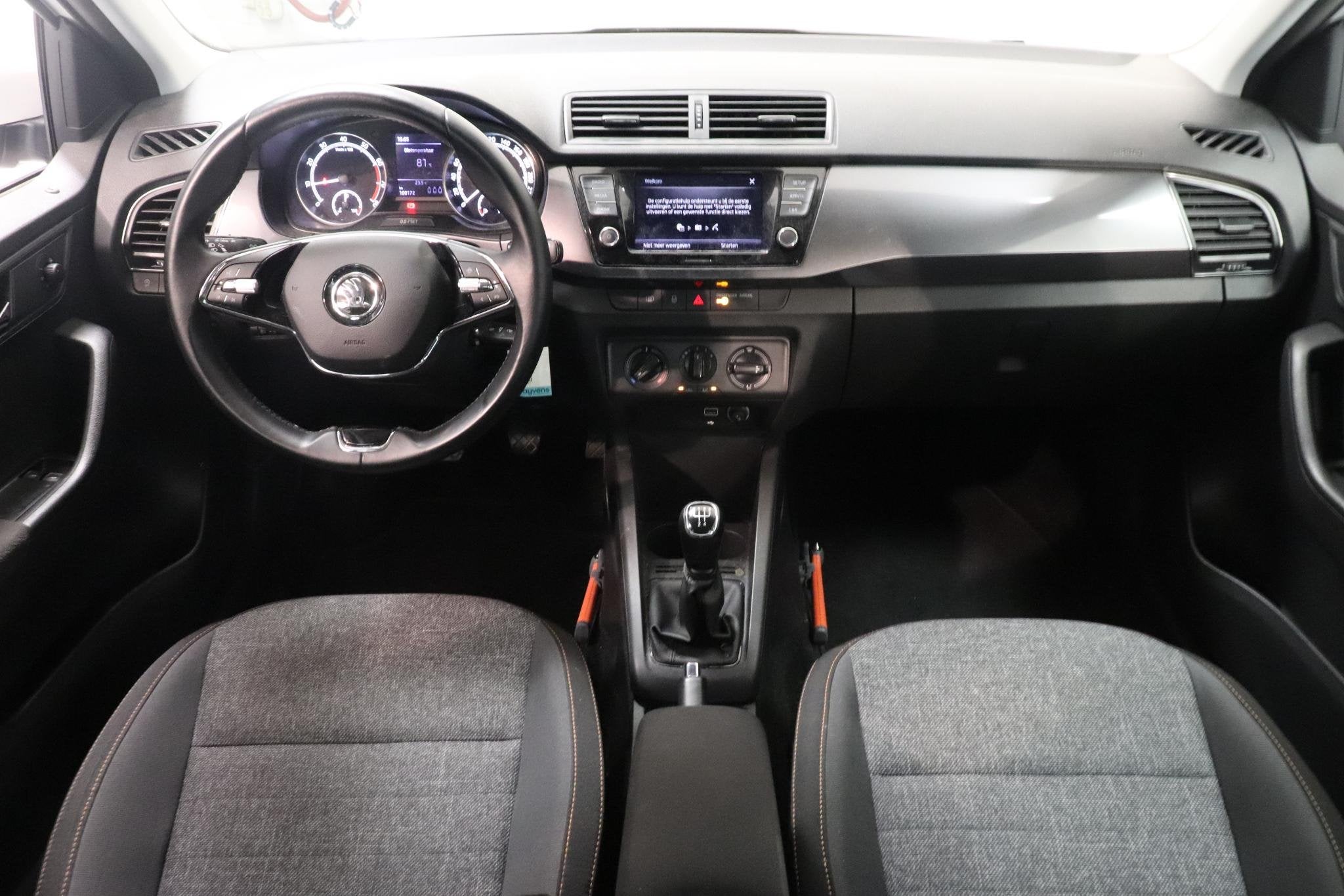 Skoda Fabia Combi 1.0 TSI Business Edition | Camera | AppleC, Auto's, Stof, Gebruikt, 95 pk, Origineel Nederlands