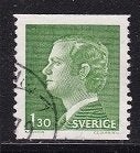 4 - Zweden michel 935xA gestempeld , koning Carl XVI Gustav, Postzegels en Munten, Verzenden, Zweden, Gestempeld