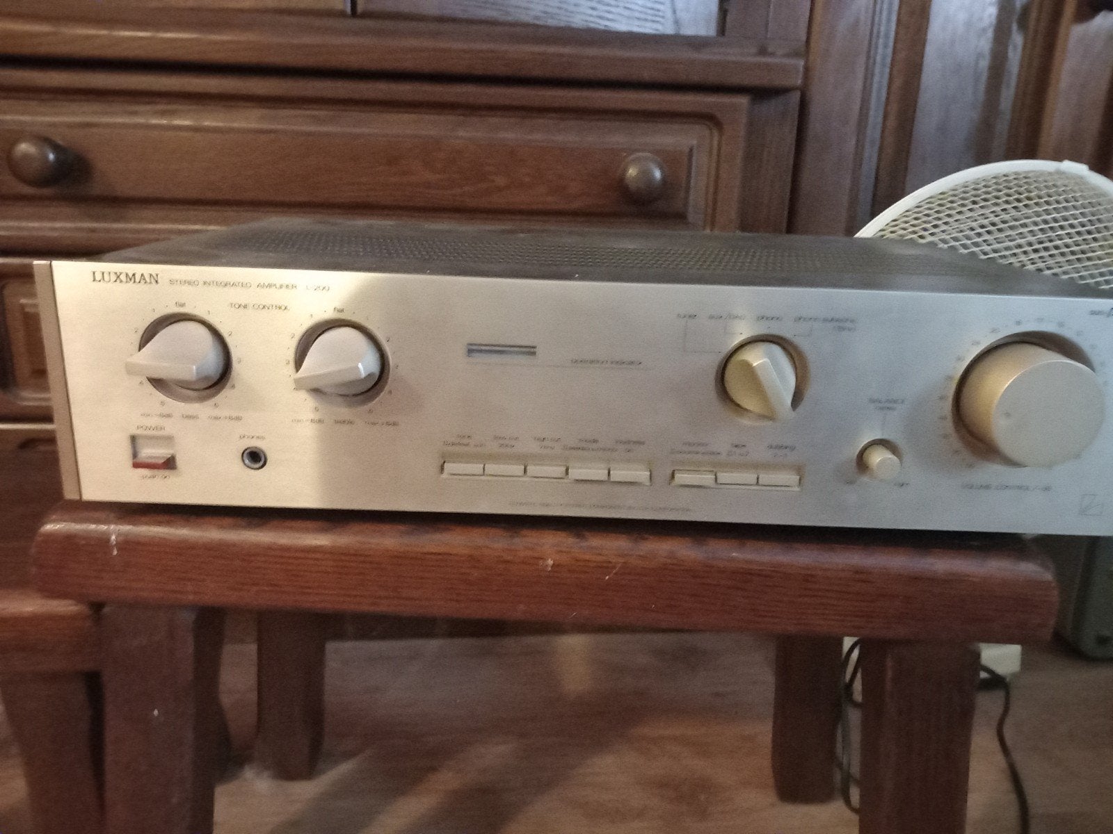 Luxman L-200 Stereo Geïntegreerde Versterker, Audio, Tv en Foto, Versterkers en Receivers, Overige merken, Gebruikt, Ophalen of Verzenden