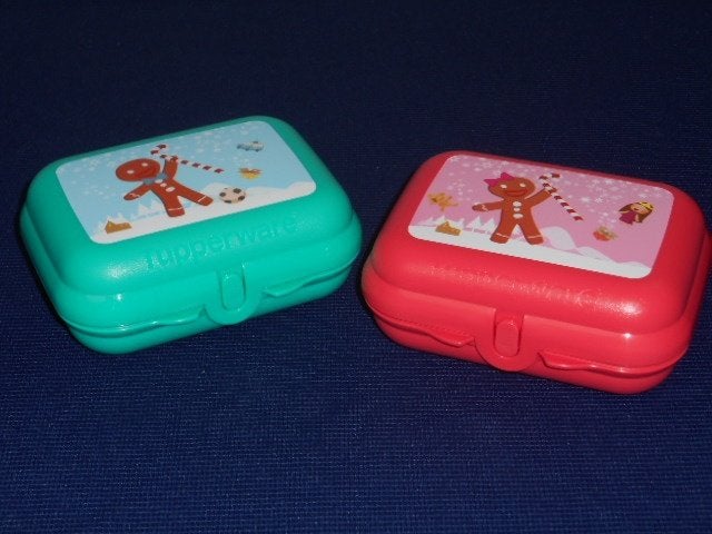 Tupperware Smartclip Peperkoek Groen/Rood, Huis en Inrichting, Ophalen of Verzenden, Nieuw, Groen, Overige typen