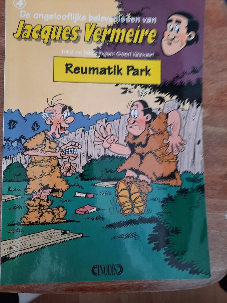 ongelooflijke belevenissen van Jacques Vermeire,ReumatikPark, Eén stripboek, Ophalen of Verzenden