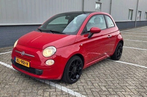 Fiat 500 0.9 Twinair 2011 Rood, Auto's, Voorwielaandrijving, 31 €/maand, 905 kg, 24 km/l