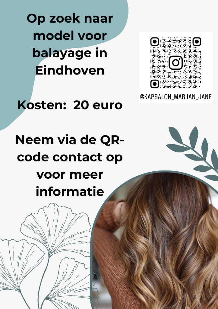 Model gezocht kapper Eindhoven, Vacatures, Vacatures | Modellen, 33 - 40 uur, Overige niveaus, Overige vormen