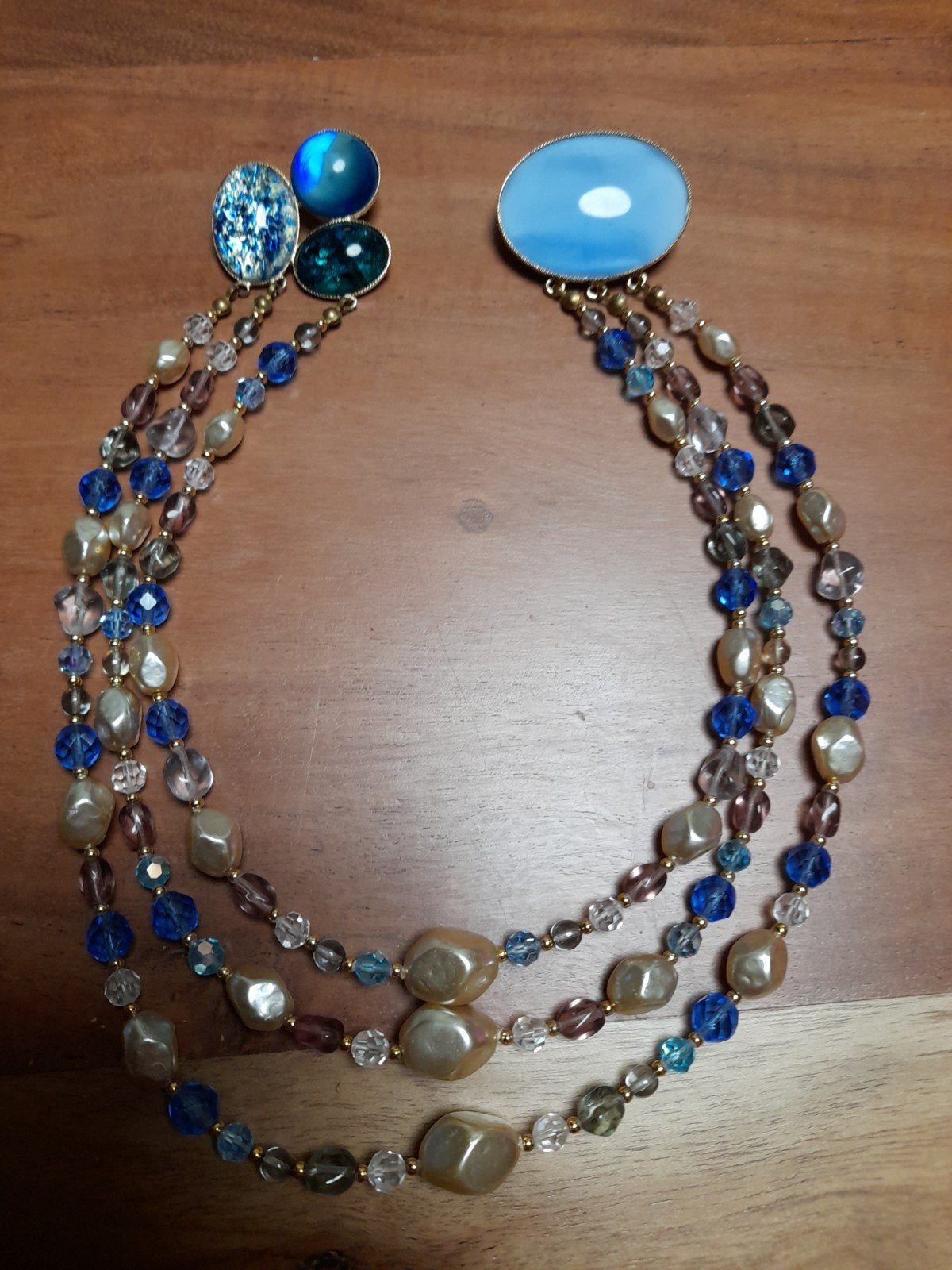Nieuwe Edelstenen Broche / Gespenketting ., Ophalen of Verzenden