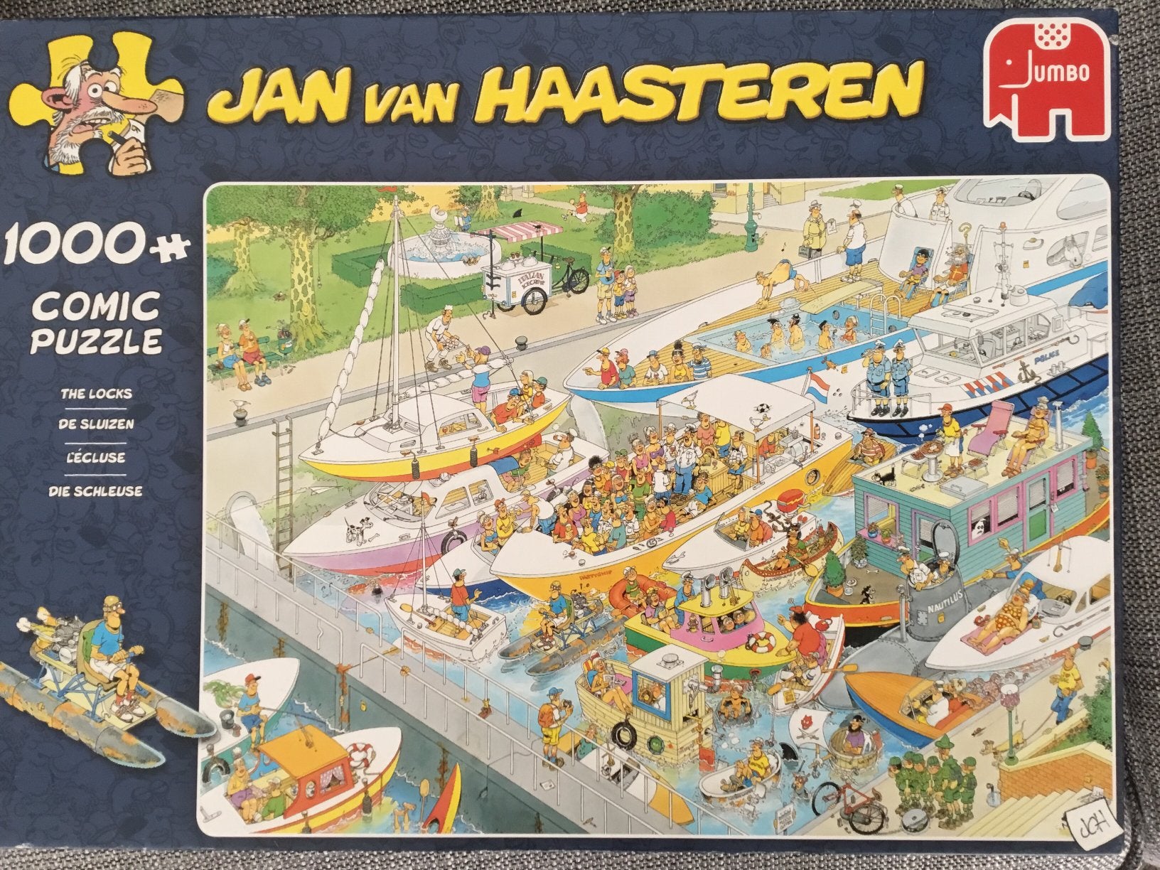 Jan van Haasteren puzzel 1000 stukjes, Ophalen, 500 t/m 1500 stukjes, Zo goed als nieuw