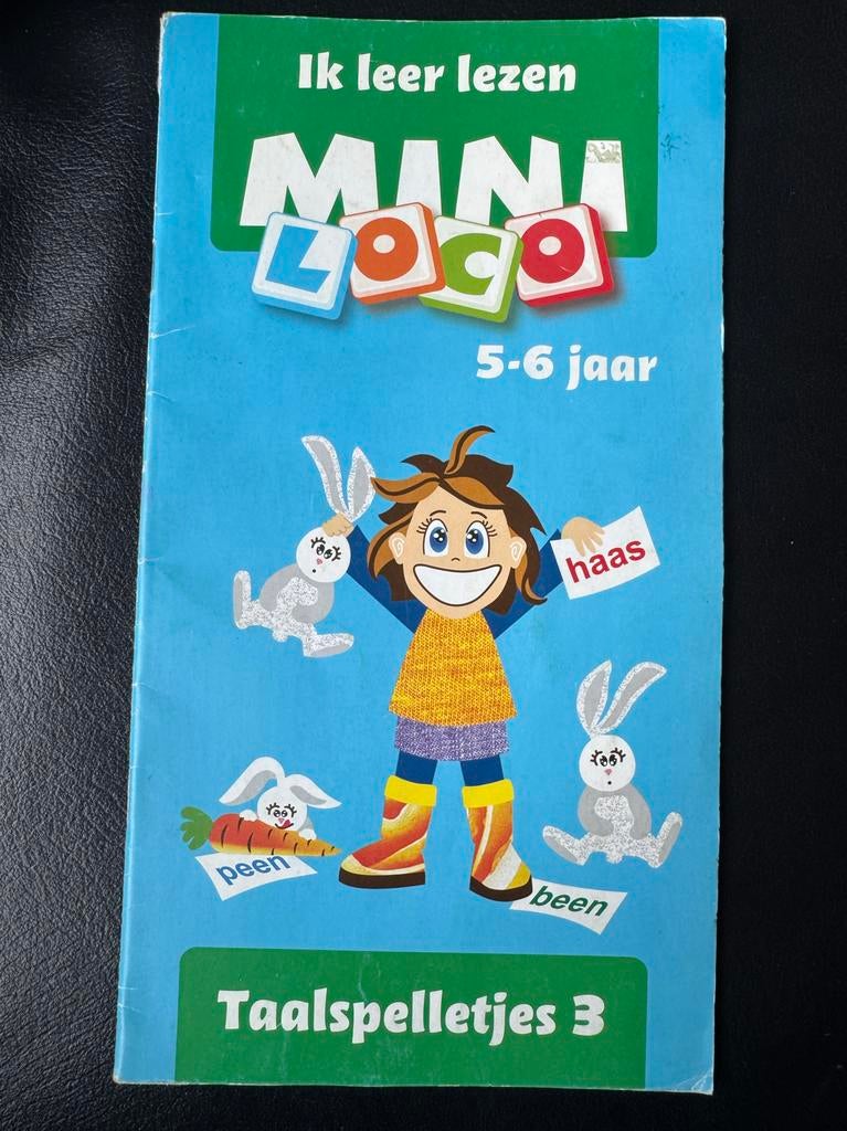 Mini Loco Ik leer lezen Taalspelletjes 3, Ophalen of Verzenden
