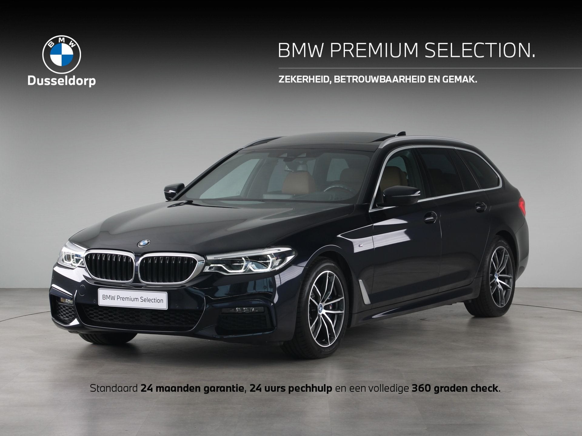 BMW 5 Serie Touring 530i High Executive Edition (bj 2020), Auto's, 1998 cc, Achterwielaandrijving, Gebruikt, 4 cilinders
