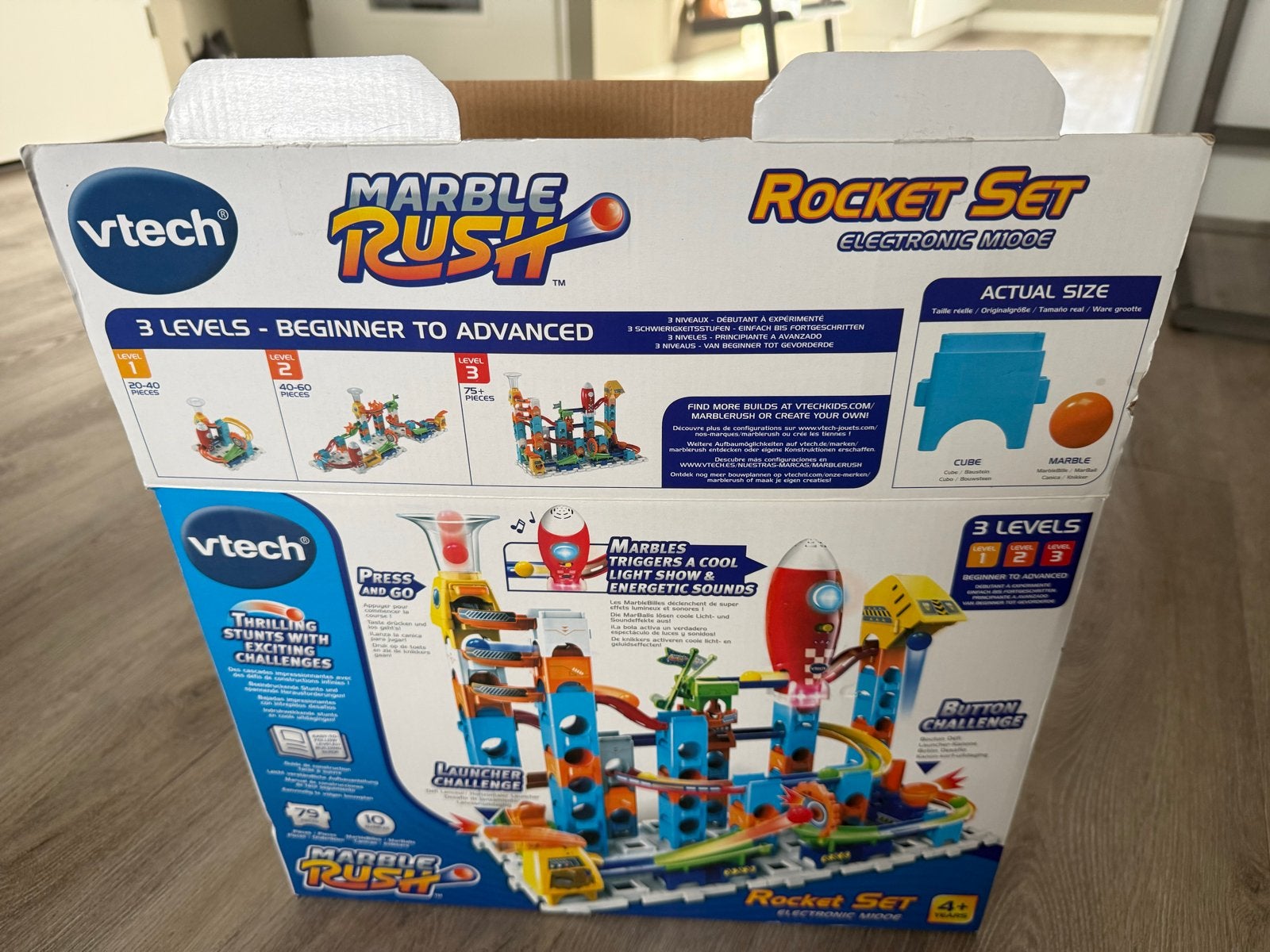 VTech Marble Rush Rocket Set M100E Elektronisch, Kinderen en Baby's, Ophalen of Verzenden, Zo goed als nieuw, 4 tot 6 jaar