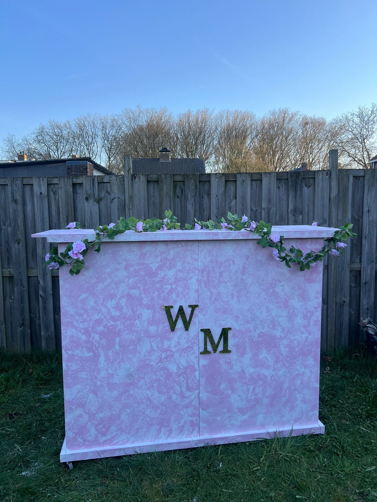 Roze mobiele bar, Ophalen of Verzenden, Gebruikt