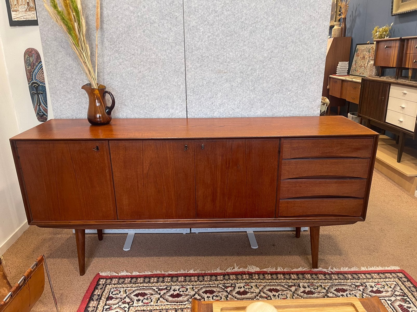 Vintage dressoir jaren 1960s, Huis en Inrichting, Ophalen, O, O, O