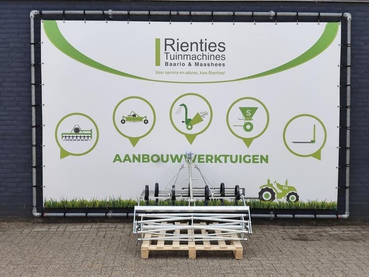 CRS 120 Cultivator / Triltand 120 cm met kruimelrol, Tuin en Terras, Hand-tuingereedschap, Niet ingevuld, Nieuw, Niet ingevuld