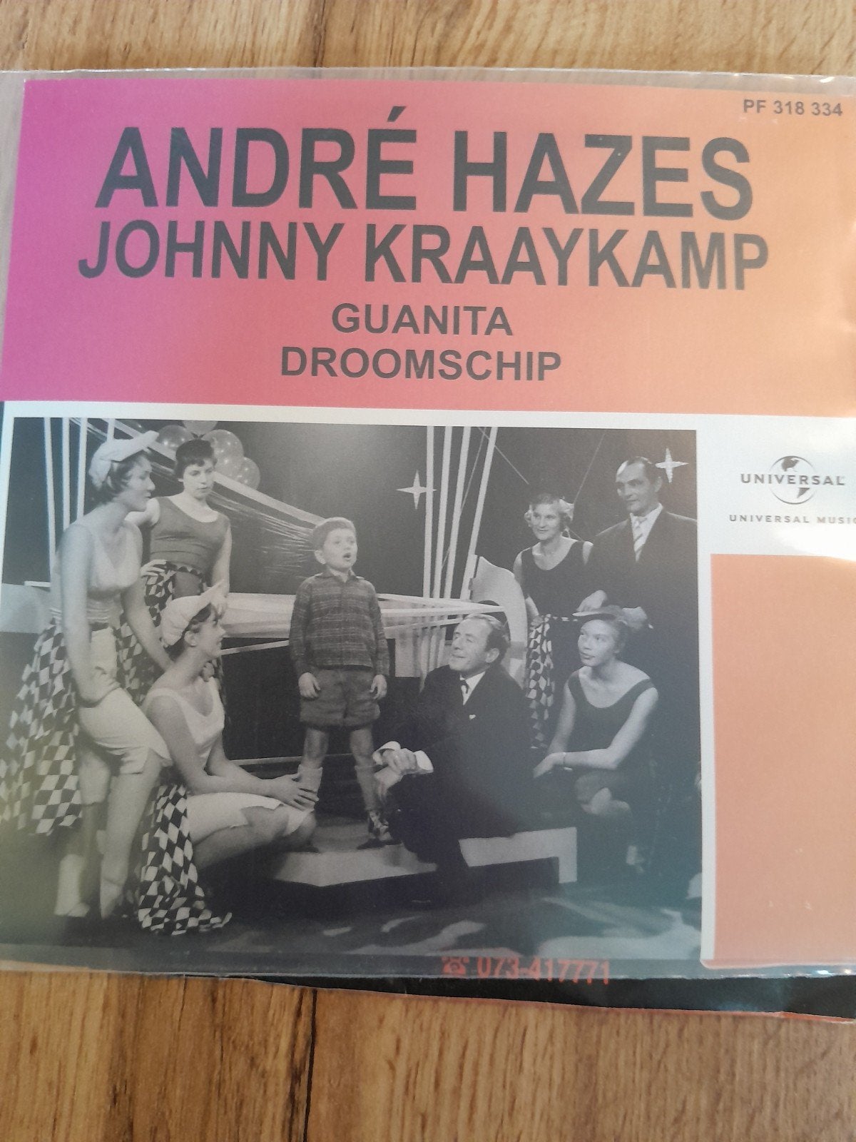 andre hazes & johnny kraaykamp 7inch guanita, Cd's en Dvd's, Vinyl Singles, Ophalen of Verzenden, Zo goed als nieuw, Nederlandstalig