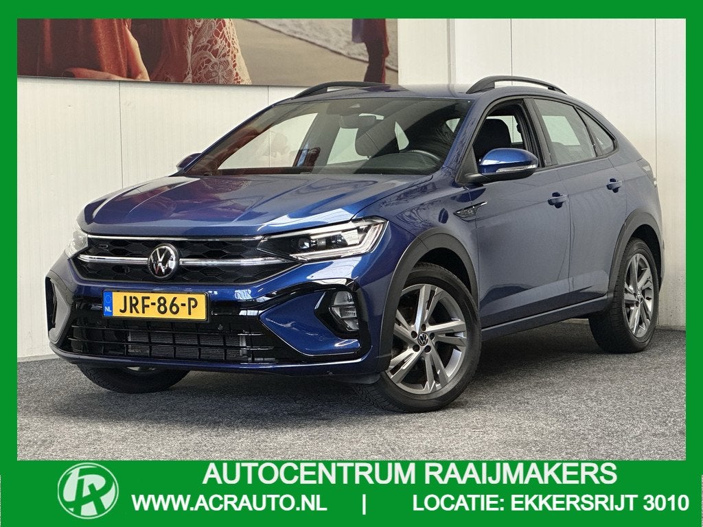 Volkswagen Taigo 1.0 TSI R-LINE EDITION VIRTUAL COCKPIT STOE, Auto's, Volkswagen, Voorwielaandrijving, Stof, Gebruikt, Zwart