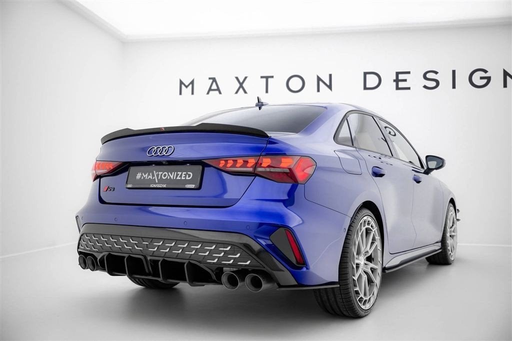 Maxton Design Audi A3 S3 Sedan 8Y Facelfit Achterklep Spoile, Verzenden, Automotive Parts, A.parts@hotmail.nl, Trasmolenlaan 12 3447 GZ Woerden